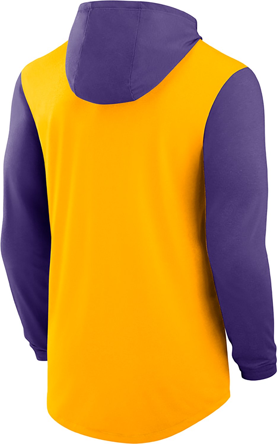Nike Men's LSU Tigers Legacy Hooded Long Sleeve T-shirt - view number 3