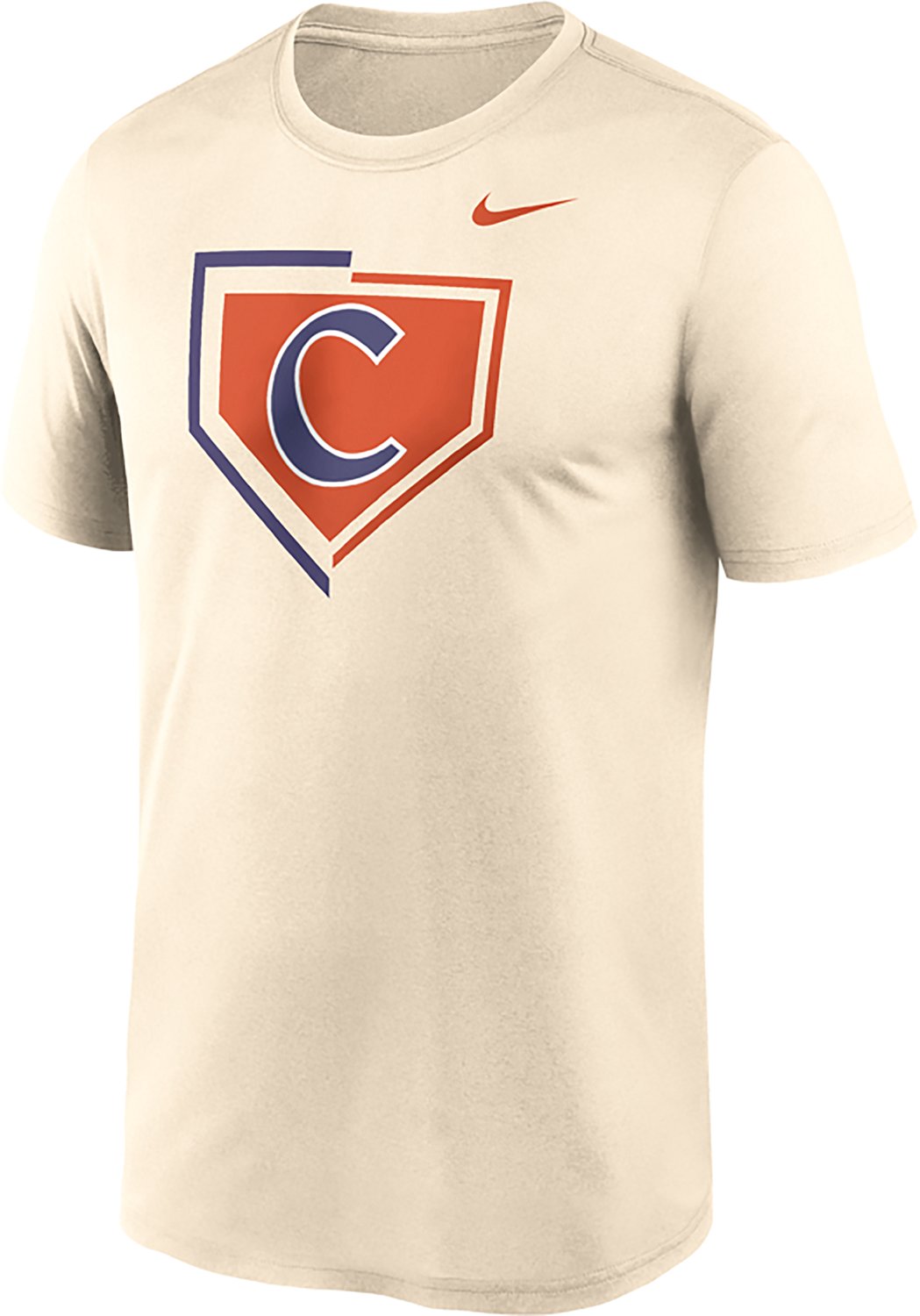 Nike Men's Clemson Legend Baseball Icon T-shirt - view number 2