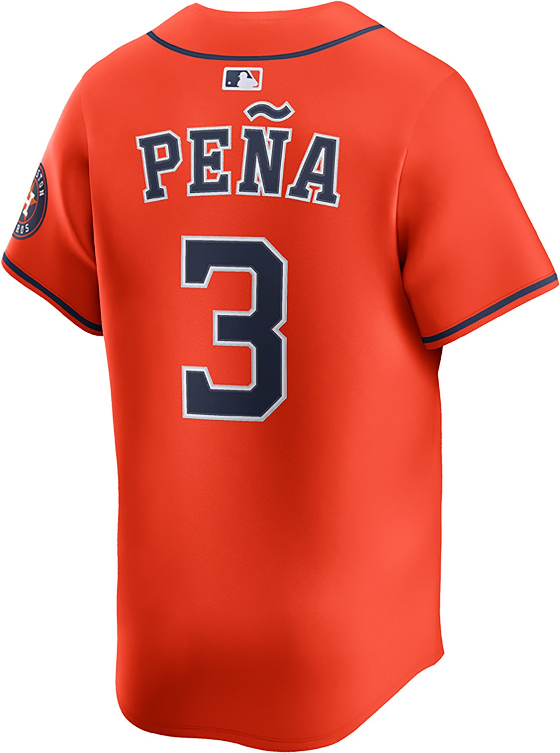 Nike Men's Astros Pena ALT 1 Limited Player N&N Jersey - view number 3