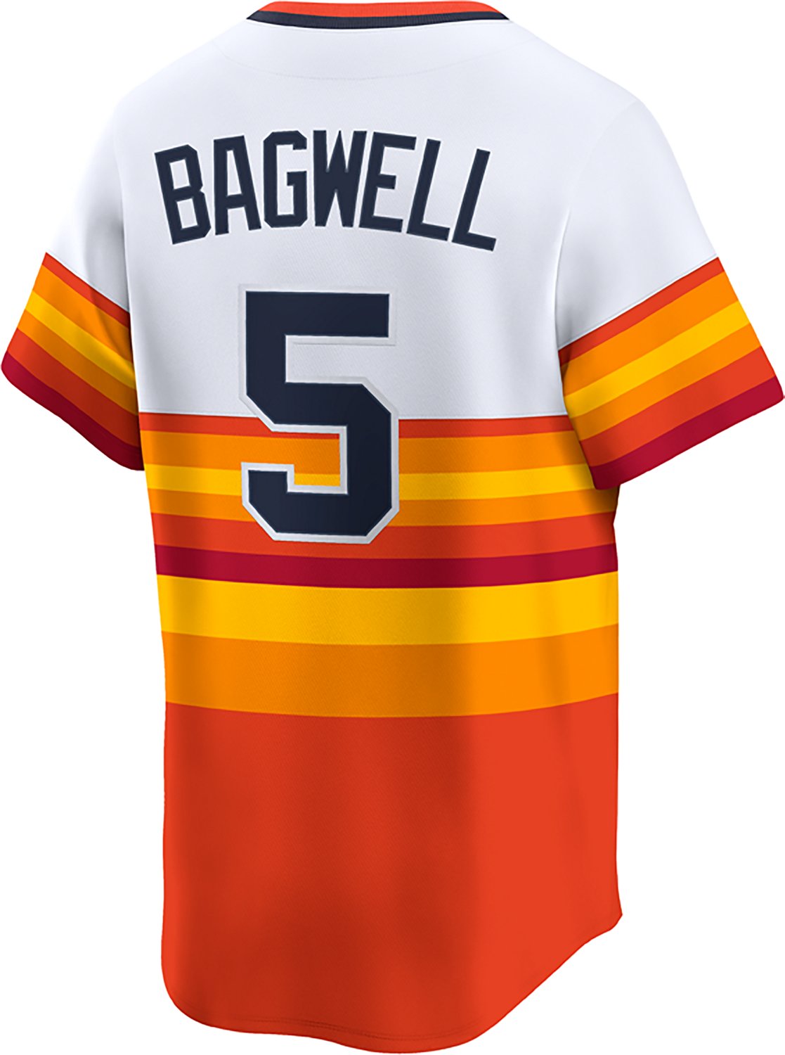 Nike Men's Astros Bagwell Cooperstown '82-'86 Player N&N Jersey - view number 3