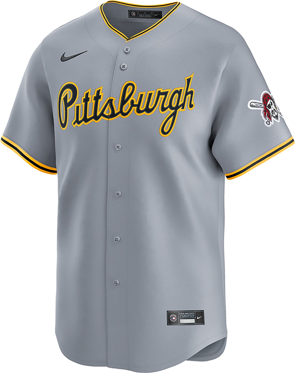 Nike Men's Pirates Road Limited Jersey - view number 2