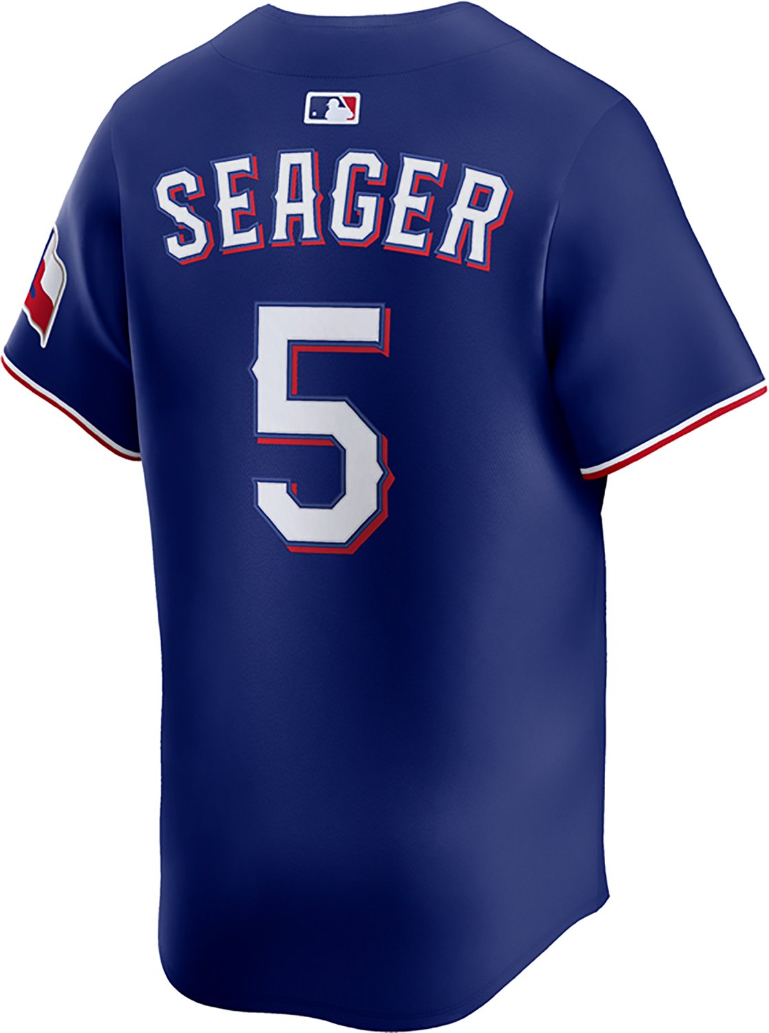 Nike Men's Rangers Seager ALT 2 Limited Player N&N Jersey - view number 3