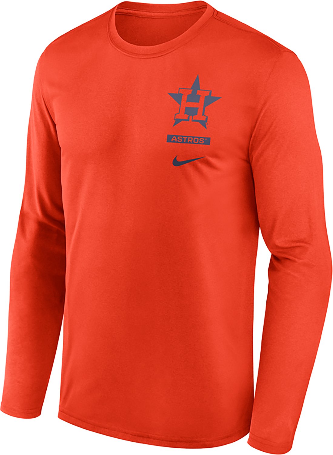 Nike Men's Houston Astros Primetime 2 Hit Legend Long Sleeve Graphic T-shirt - view number 2