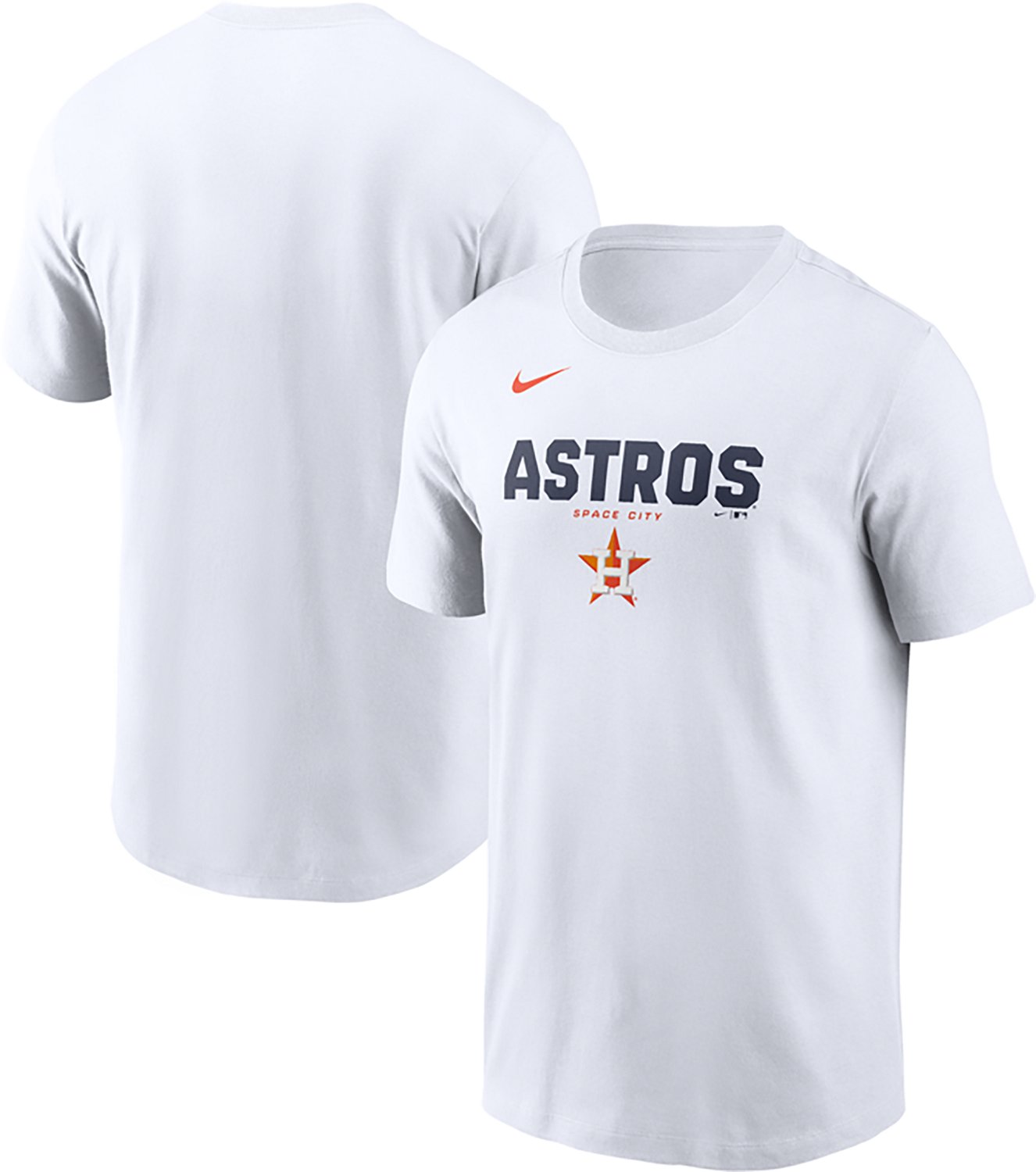 Nike Men's Astros Primetime Bold Cotton T-shirt