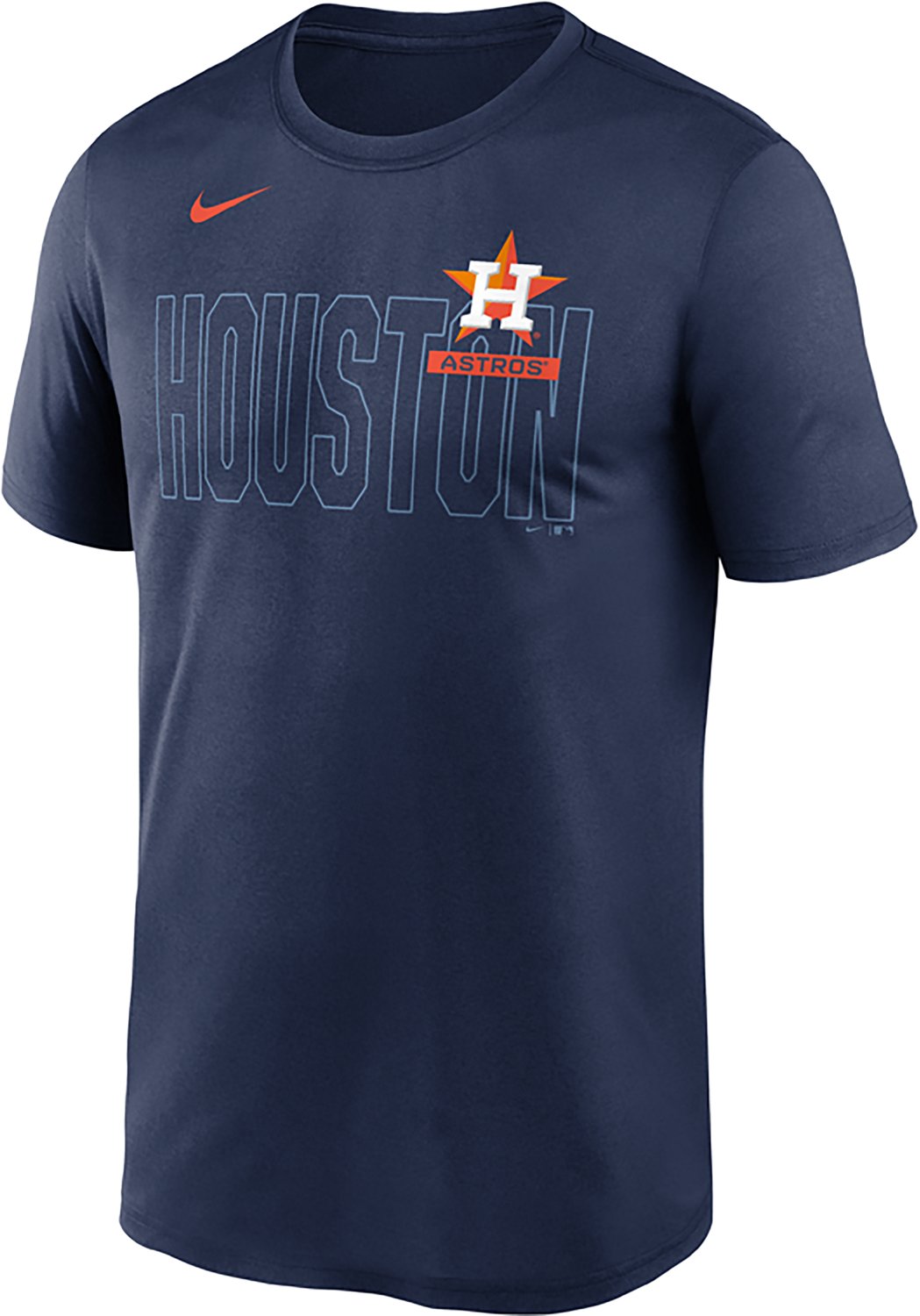 Nike Men's Houston Astros Primetime Knockout Team Legend Graphic T-shirt - view number 2