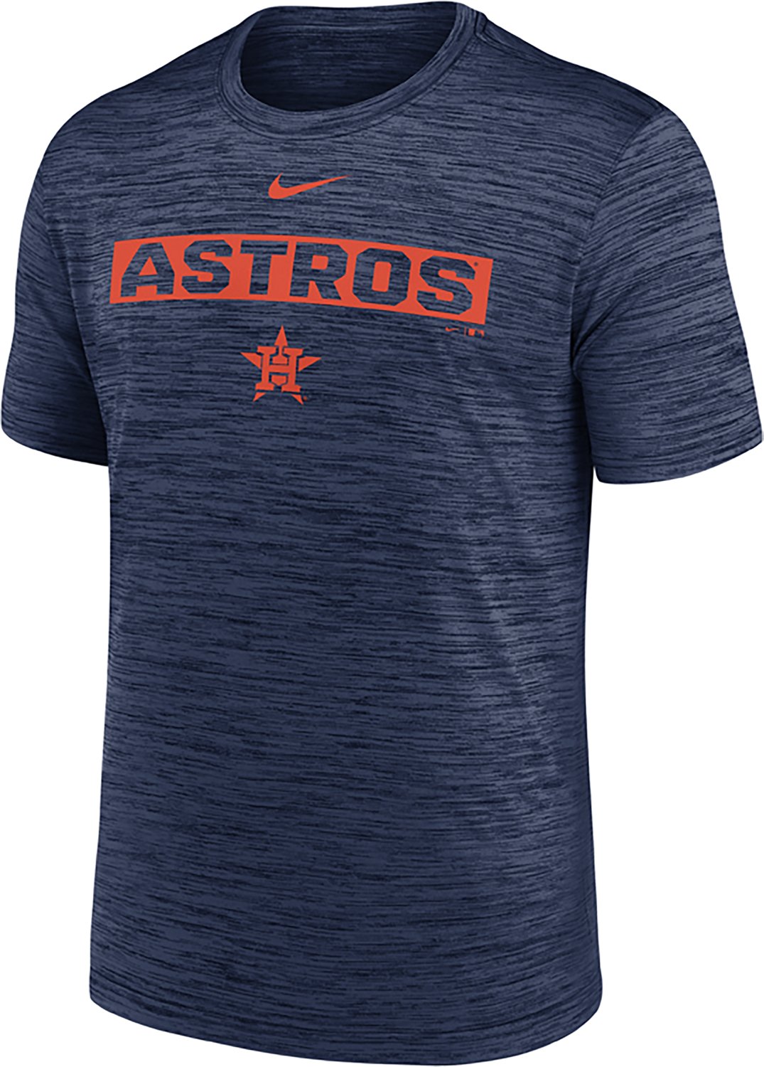 Nike Men's Houston Astros Primetime Rewind Velocity Graphic T-shirt - view number 2