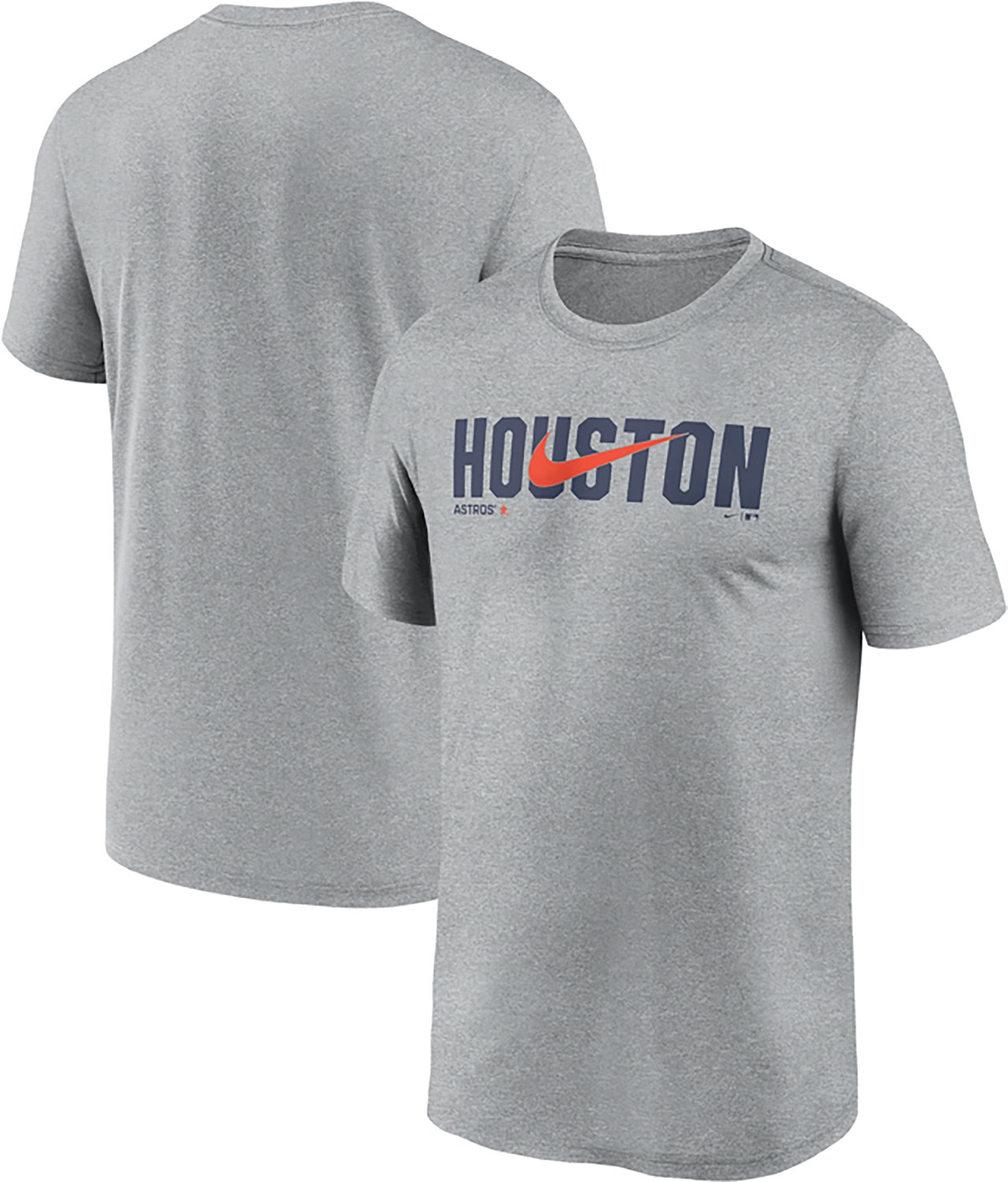 Nike Men's Houston Astros Primetime Swoosh Legend Graphic T-shirt