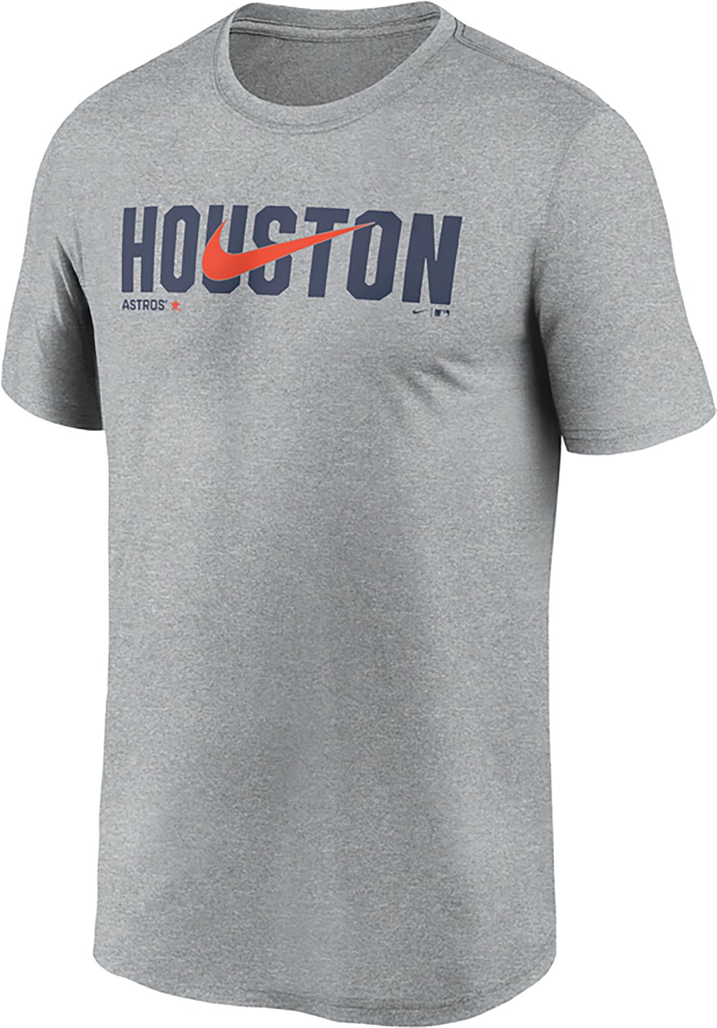 Nike Men's Houston Astros Primetime Swoosh Legend Graphic T-shirt - view number 2