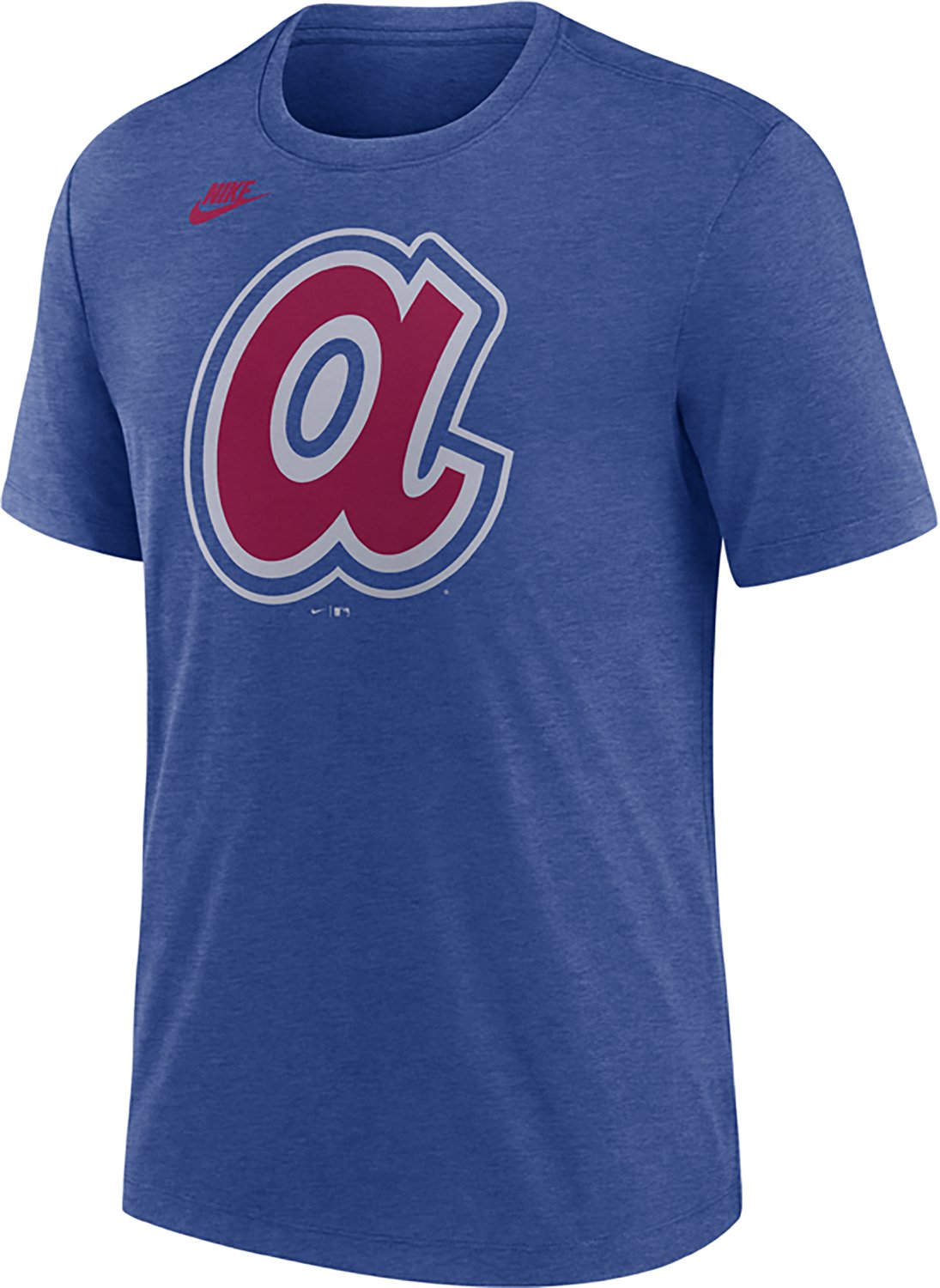 Nike Men's Braves Cooperstown Overlocked Triblend T-shirt - view number 2