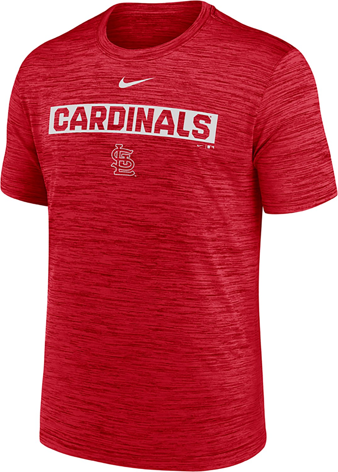 Nike Men's St. Louis Cardinals Primetime Rewind Velocity Graphic T-shirt - view number 2