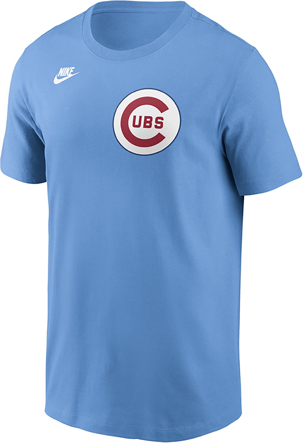 Nike Light Chicago Cubs Cooperstown Wordmark T-Shirt - view number 2