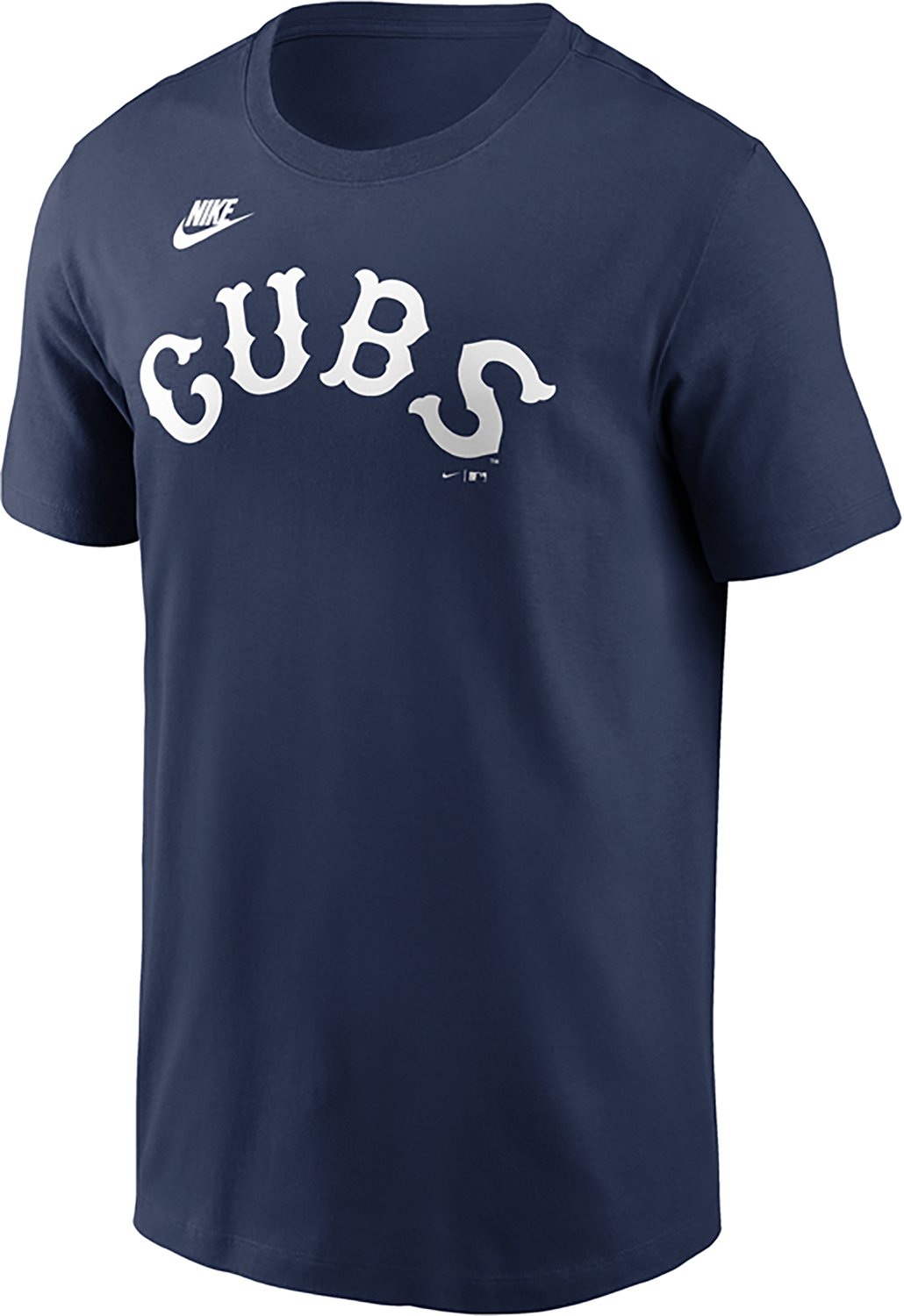 Nike Light Chicago Cubs Cooperstown Wordmark T-Shirt - view number 2
