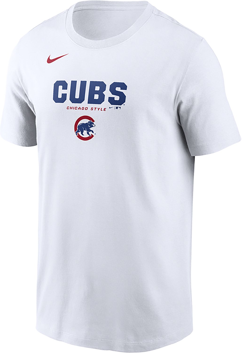 Nike Men's Cubs Primetime Bold Cotton T-shirt - view number 2