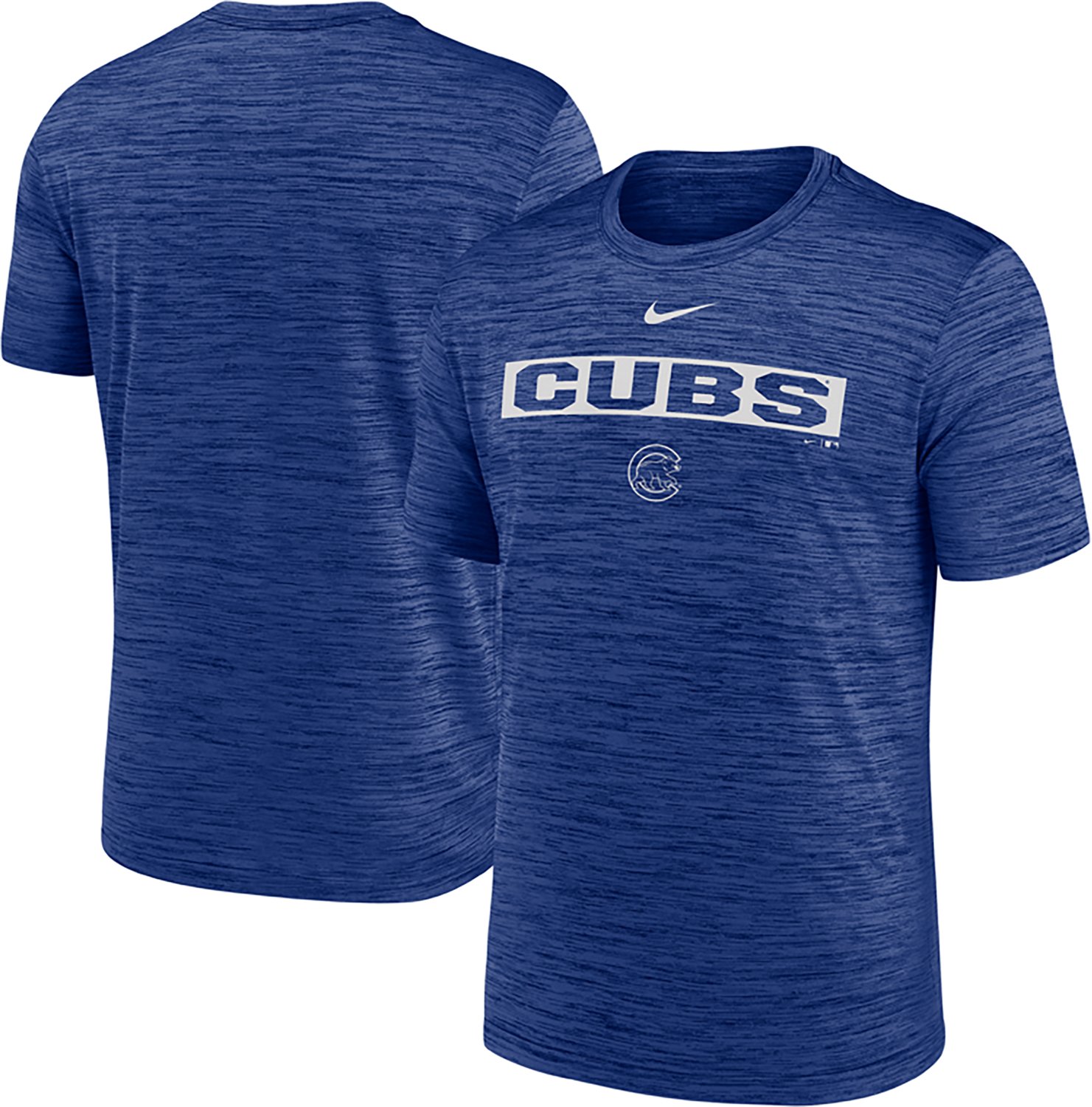 Nike Men's Chicago Cubs Primetime Rewind Velocity Graphic T-shirt