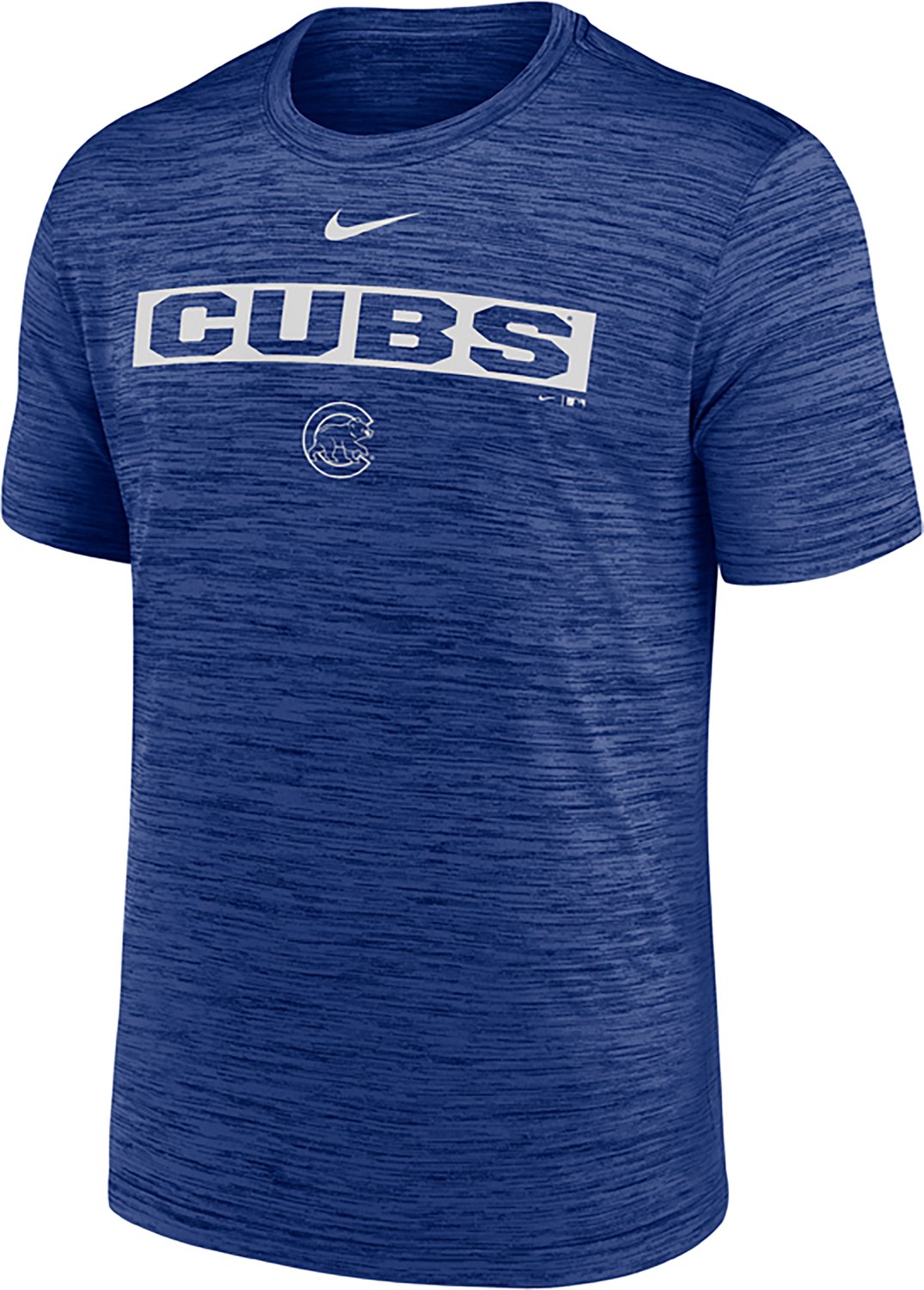 Nike Men's Chicago Cubs Primetime Rewind Velocity Graphic T-shirt - view number 2