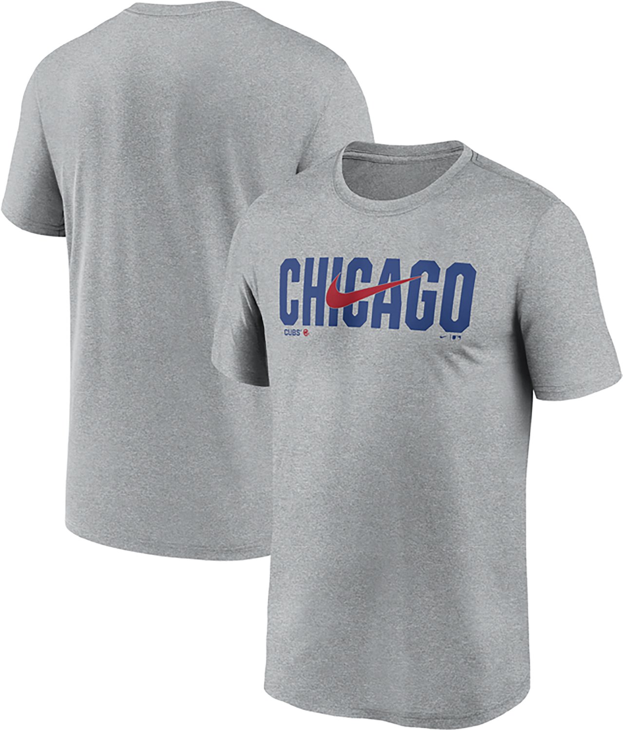 Nike Men's Chicago Cubs Primetime Swoosh Legend Graphic T-shirt