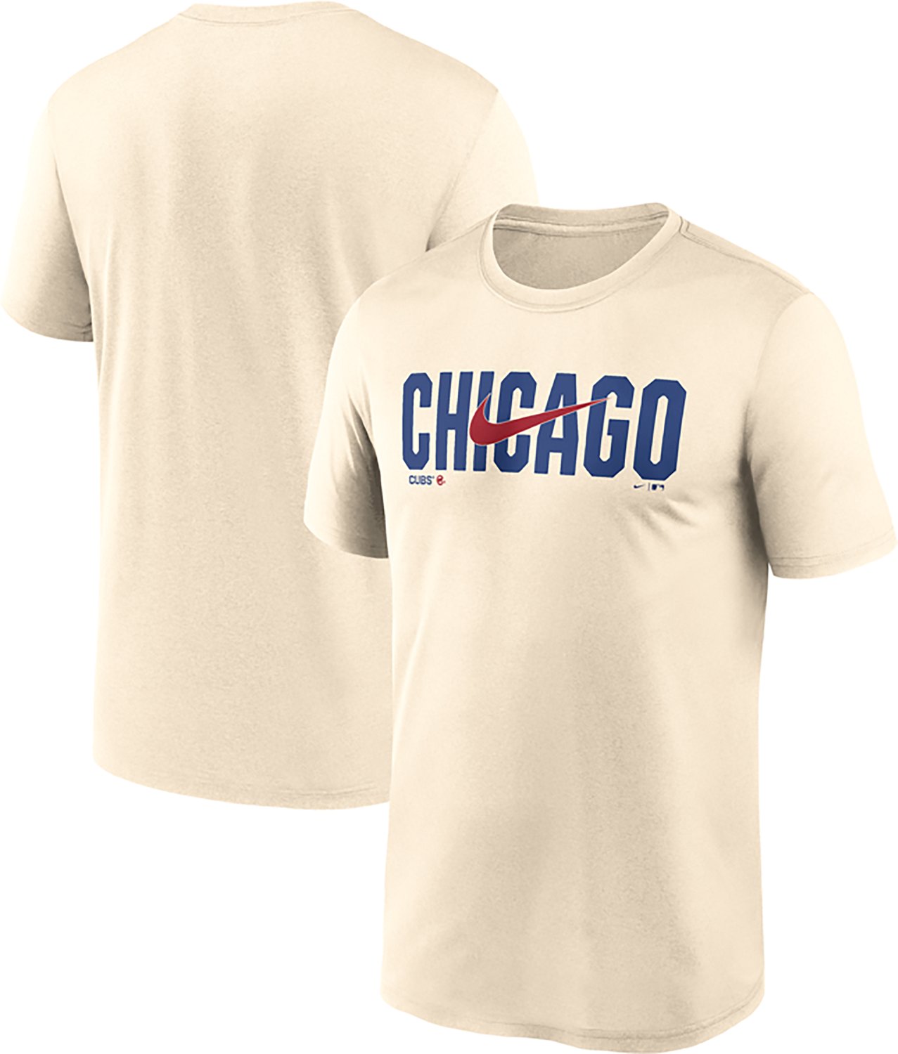 Nike Men's Chicago Cubs Primetime Swoosh Legend Graphic T-shirt