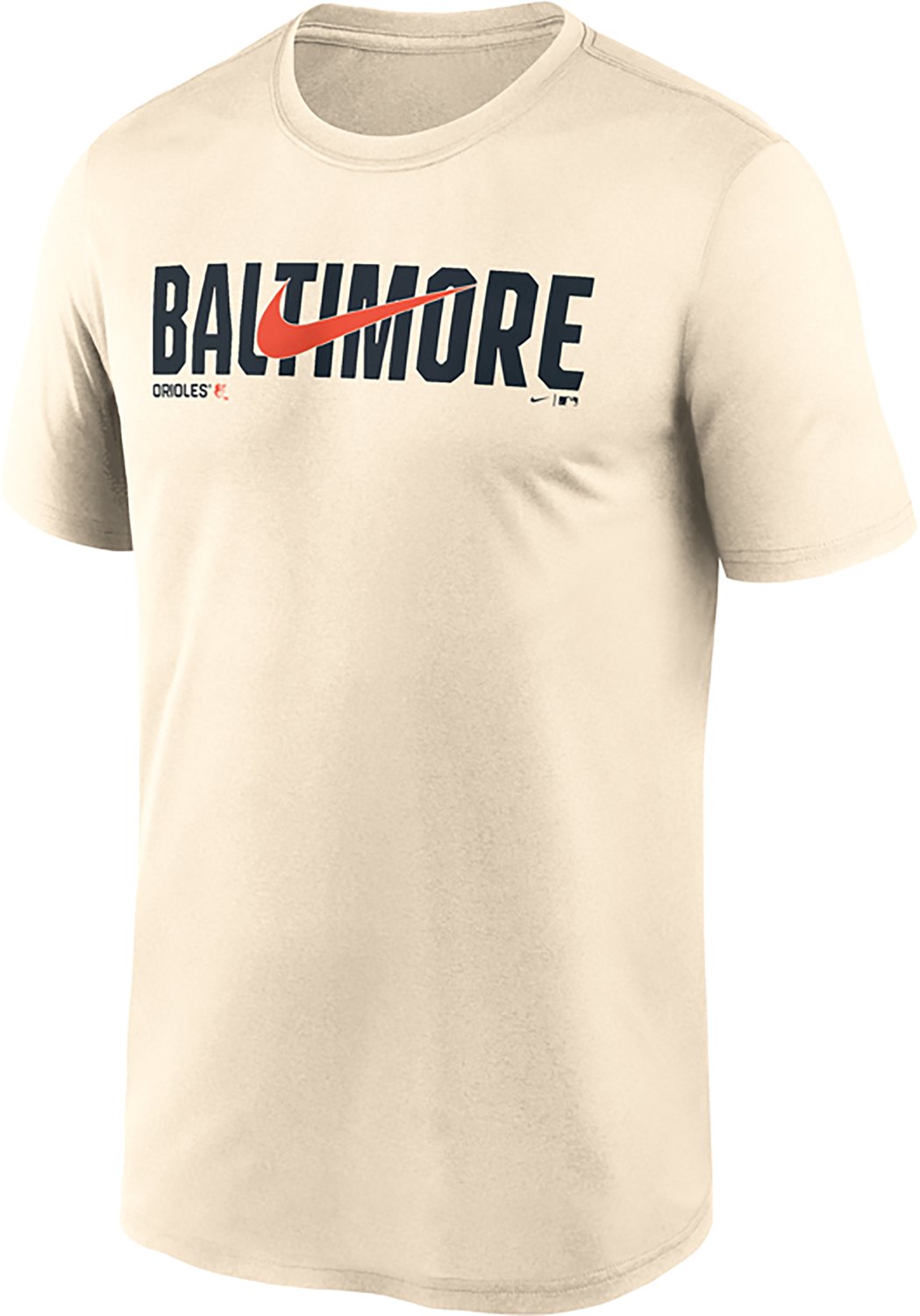 Nike Men's Baltimore Orioles Primetime Swoosh Legend Graphic T-shirt - view number 2