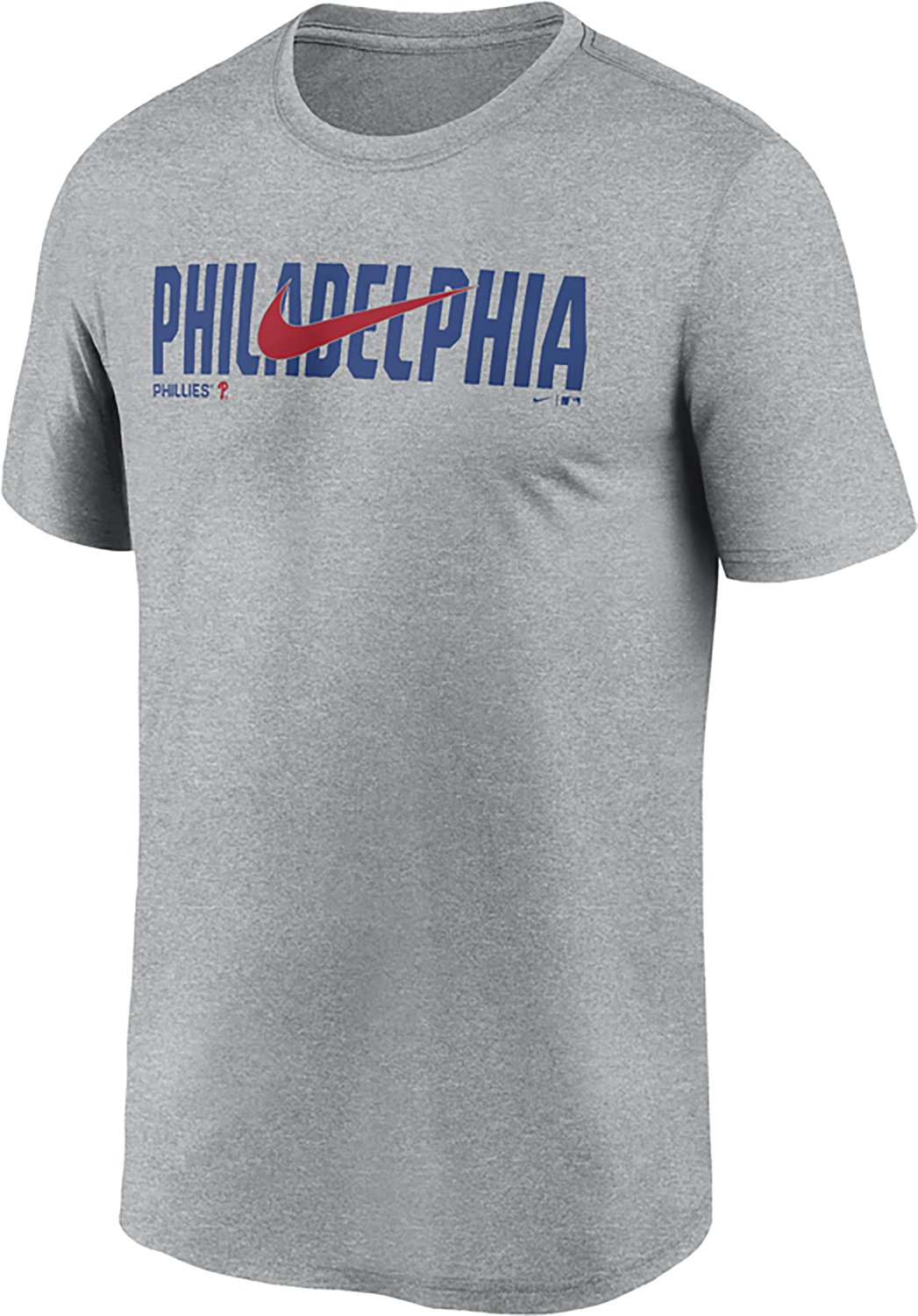 Nike Men's Philadelphia Phillies Primetime Swoosh Legend Graphic T-shirt - view number 2