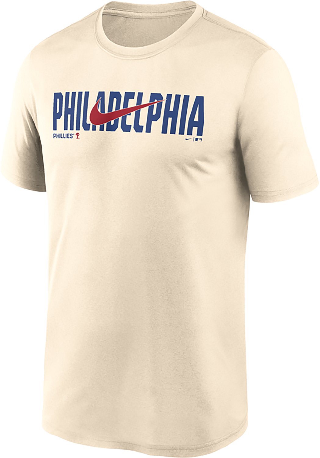 Nike Men's Philadelphia Phillies Primetime Swoosh Legend Graphic T-shirt - view number 2