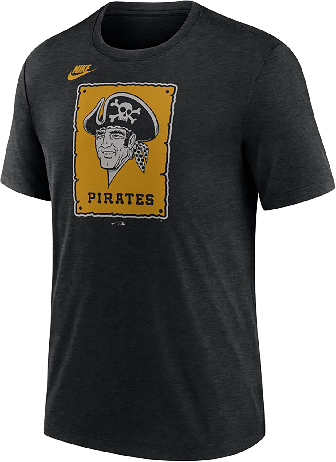 Nike Men's Pirates Cooperstown Overlocked Triblend T-shirt - view number 2
