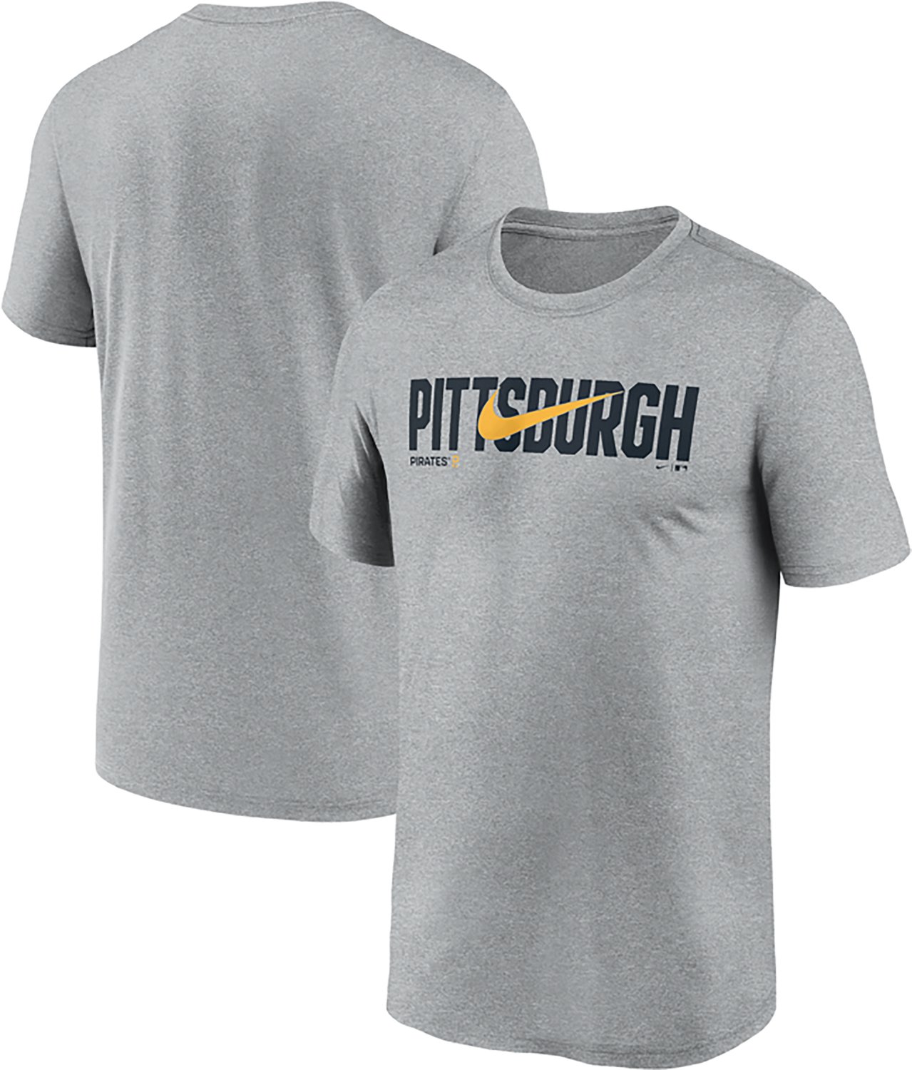 Nike Men's Pittsburgh Pirates Primetime Swoosh Legend Graphic T-shirt