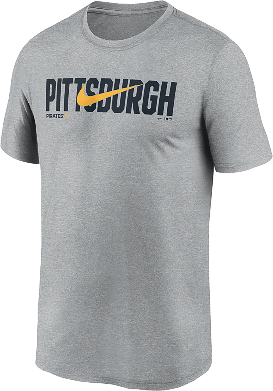 Nike Men's Pittsburgh Pirates Primetime Swoosh Legend Graphic T-shirt - view number 2