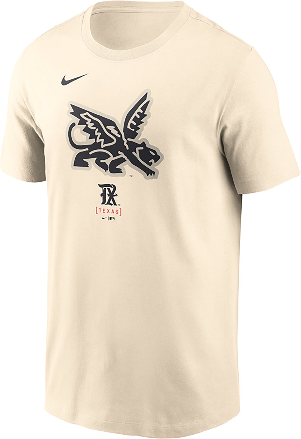 Nike Men's Rangers City Connect 1.0 Cotton Wordmark T-shirt - view number 2