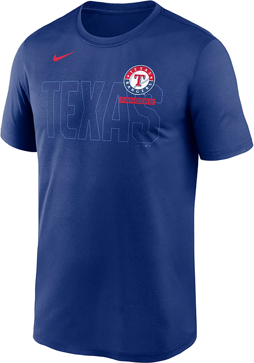 Nike Men's Texas Rangers Primetime Knockout Team Legend Graphic T-shirt