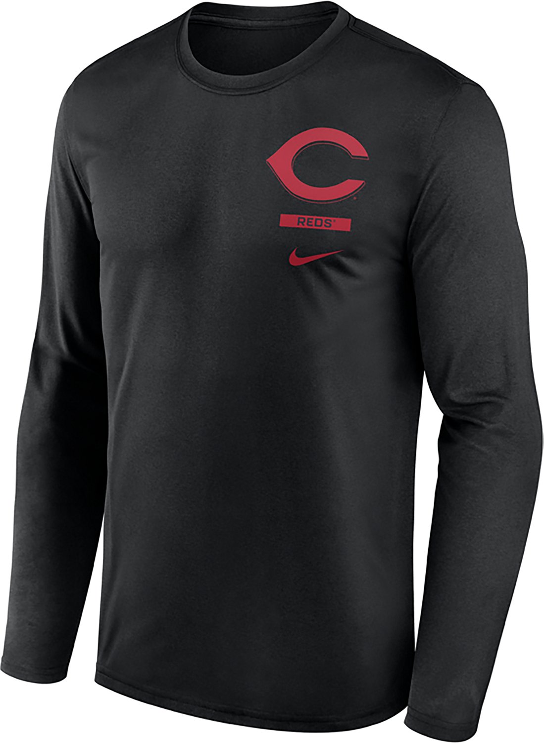 Nike Men's Cincinnati Reds Primetime 2 Hit Legend Long Sleeve Graphic T-shirt
