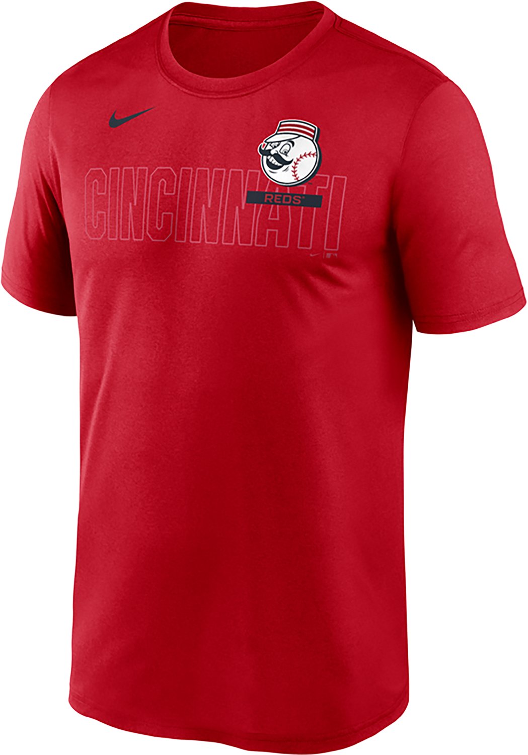 Nike Men's Cincinnati Reds Primetime Knockout Team Legend Graphic T-shirt - view number 2
