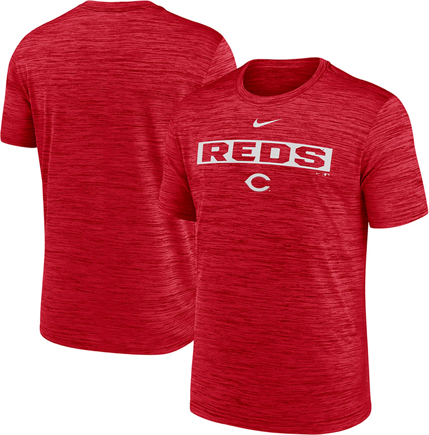 Nike Men's Cincinnati Reds Primetime Rewind Velocity Graphic T-shirt