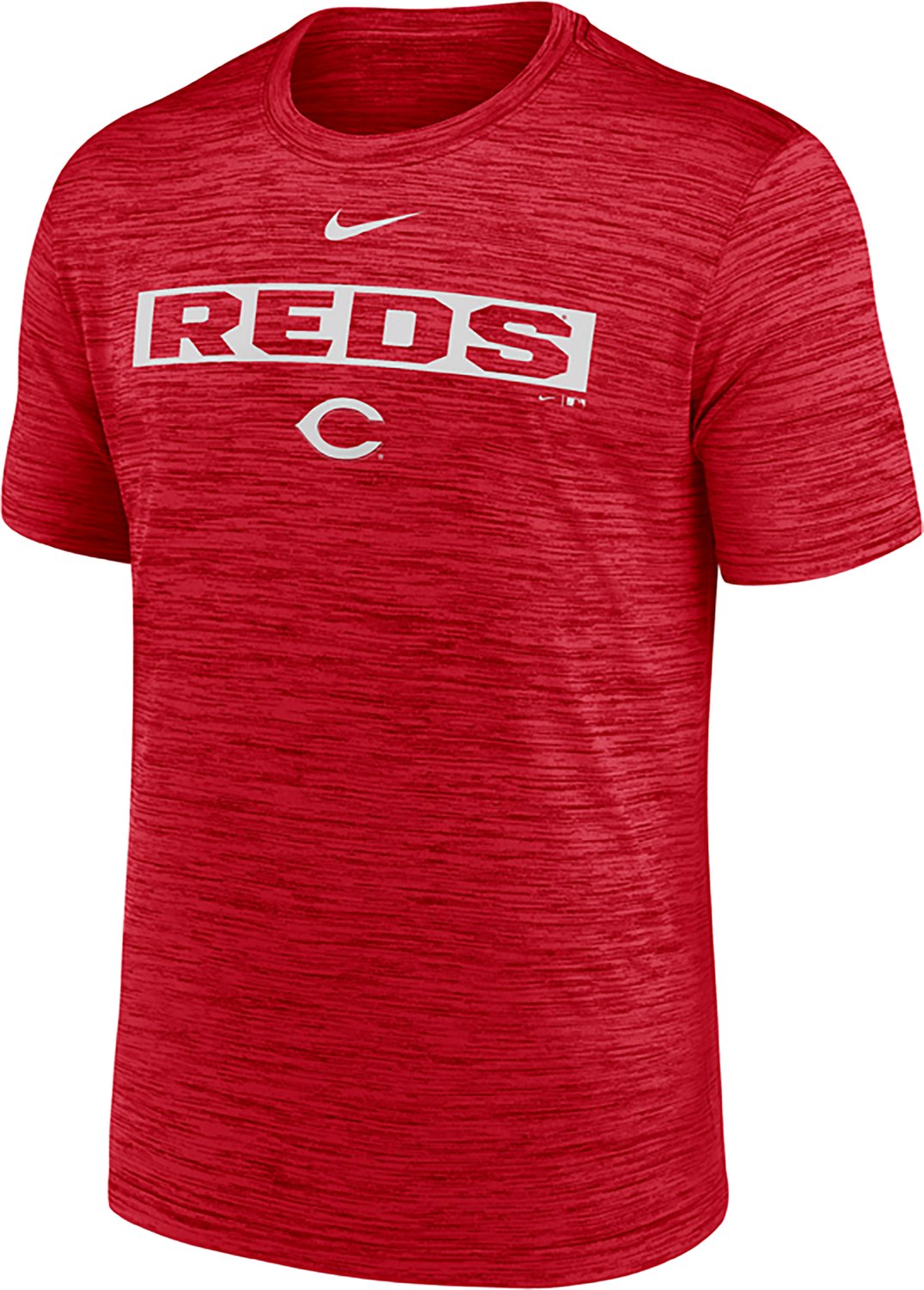 Nike Men's Cincinnati Reds Primetime Rewind Velocity Graphic T-shirt - view number 2