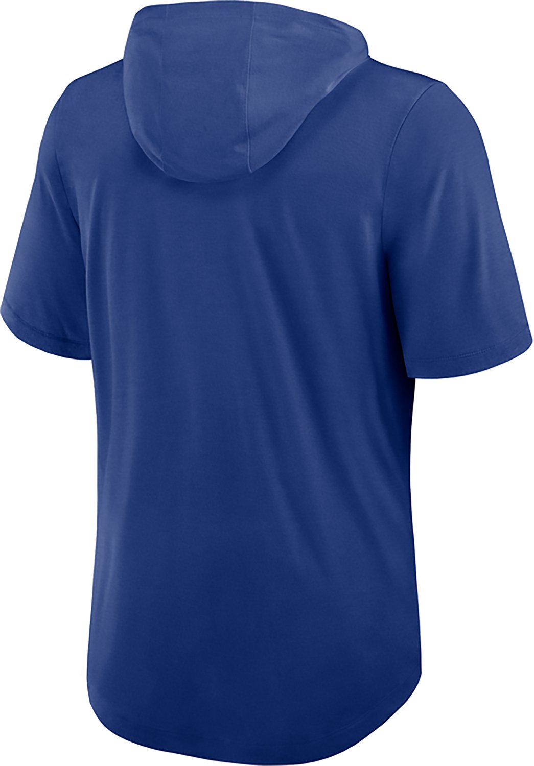 Nike Men's Chicago Cubs Primetime Arched Wordmark Short Sleeve Hoodie - view number 3