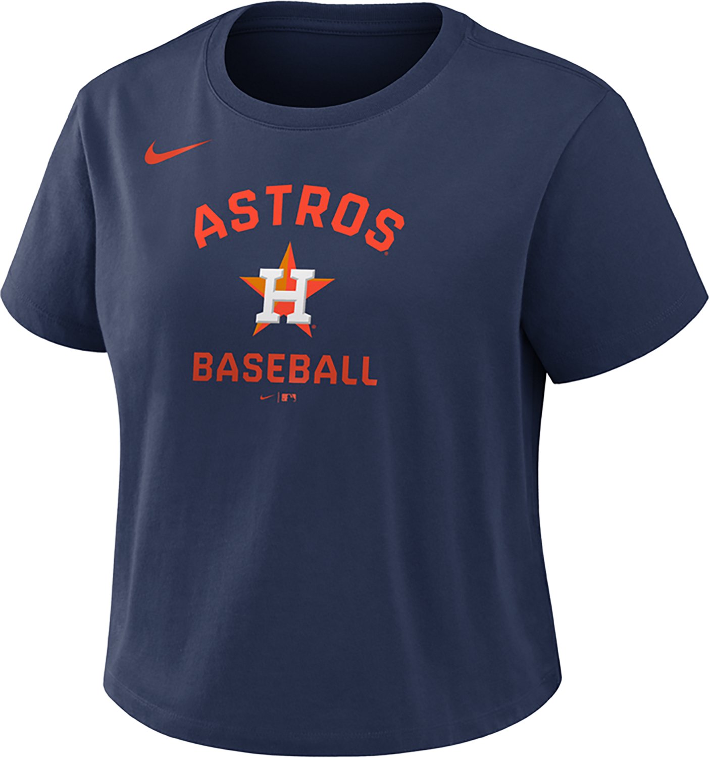 Nike Women's Astros Primetime Inside Block Mod T-shirt - view number 2