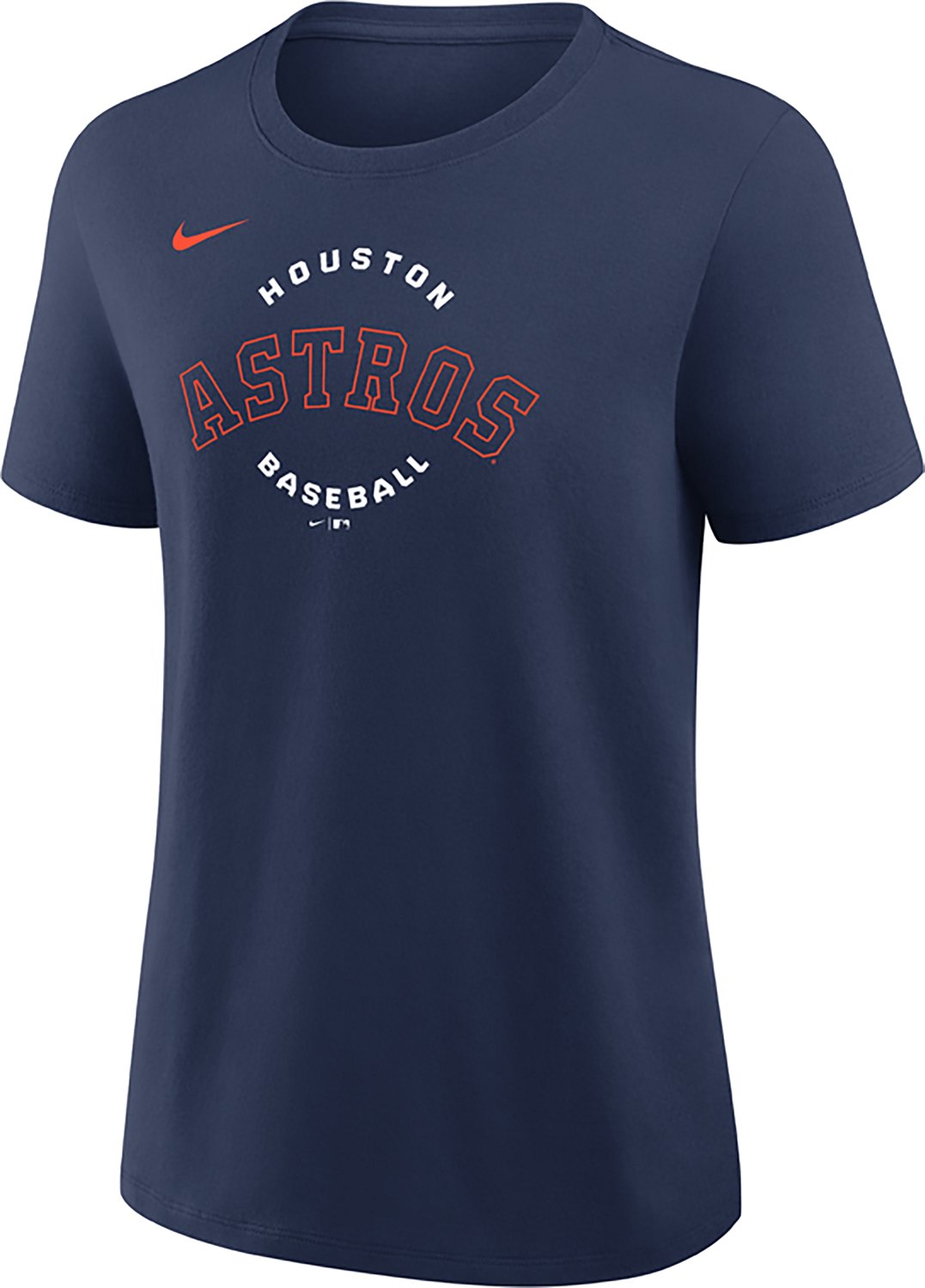 Nike Women's Houston Astros Primetime Script Cotton Short Sleeve T-shirt - view number 2