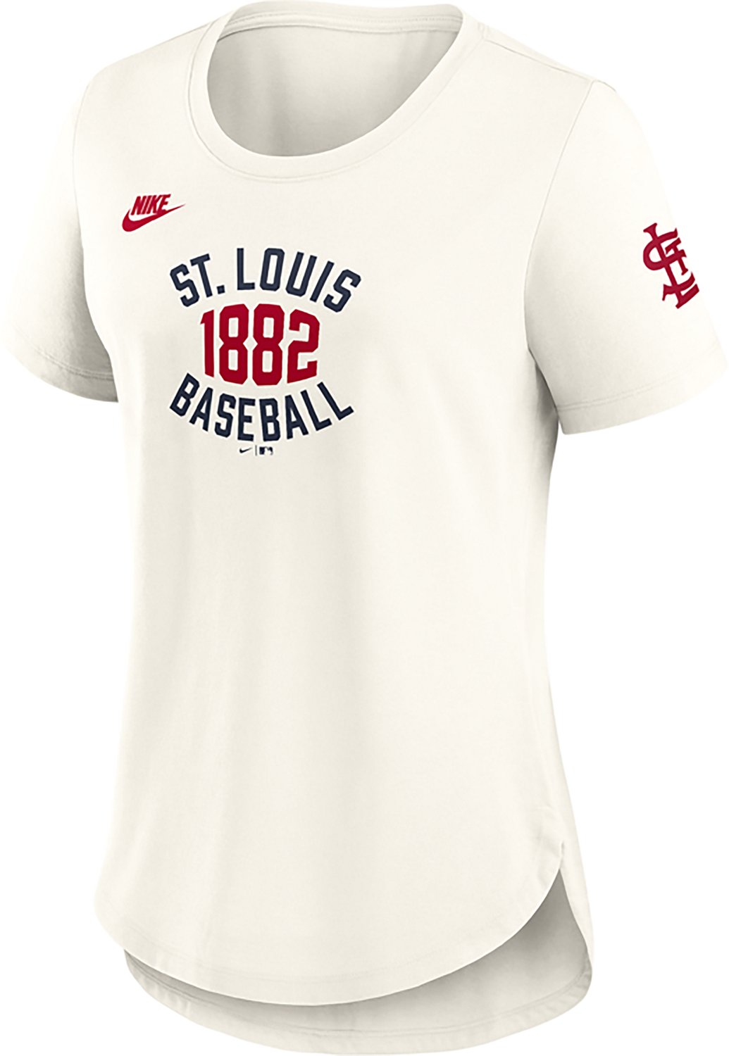 Nike Women's Cardinals Cooperstown '70s Inspired Triblend T-shirt - view number 2