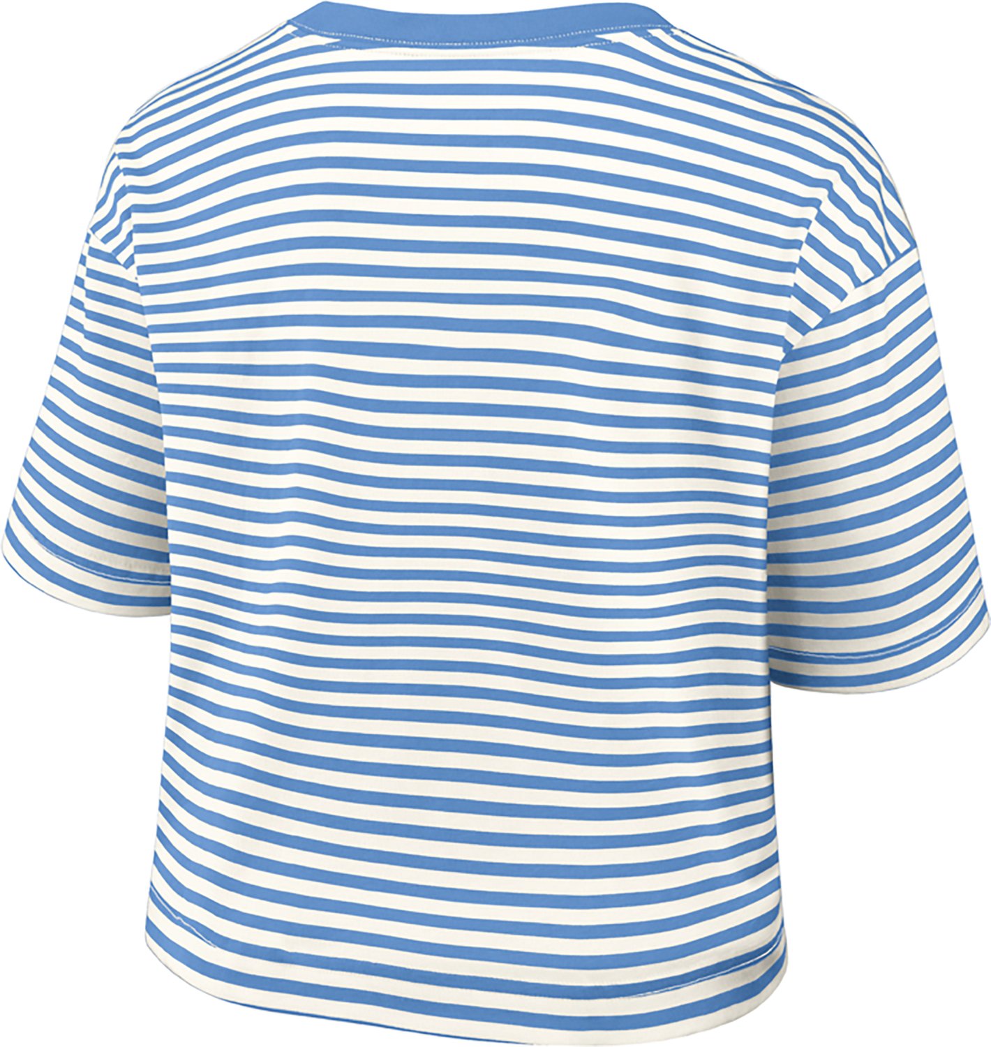 Nike Women's Phillies Cooperstown Striped Crop T-shirt - view number 6