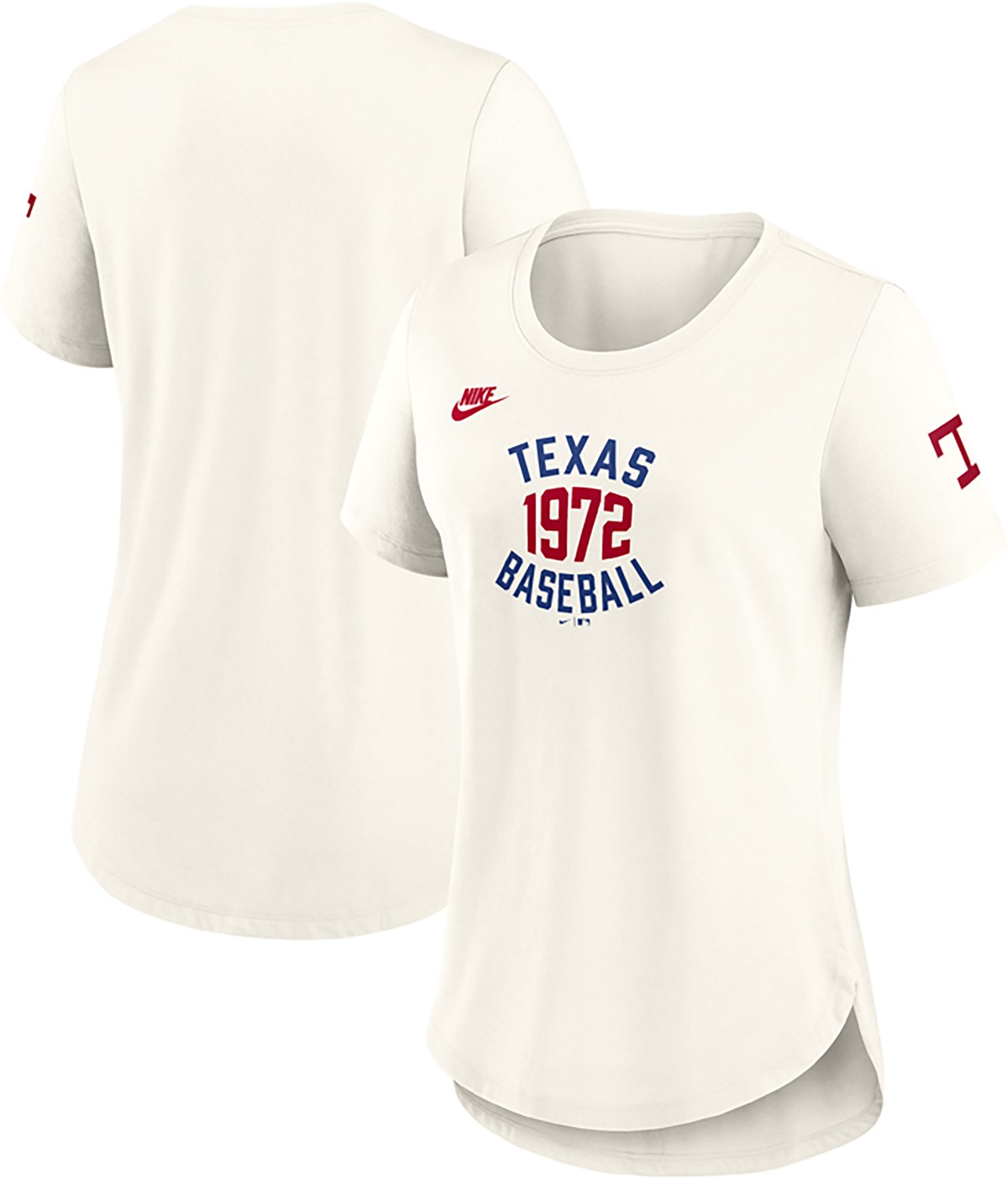Nike Women's Rangers Cooperstown '70s Inspired Triblend T-shirt