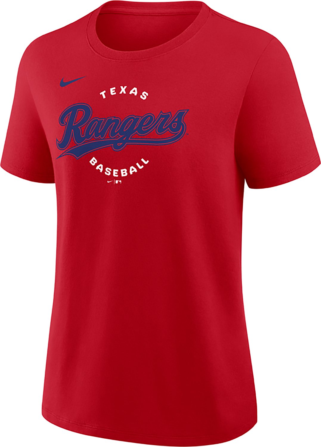 Nike Women's Texas Rangers Primetime Script Cotton Short Sleeve T-shirt - view number 2