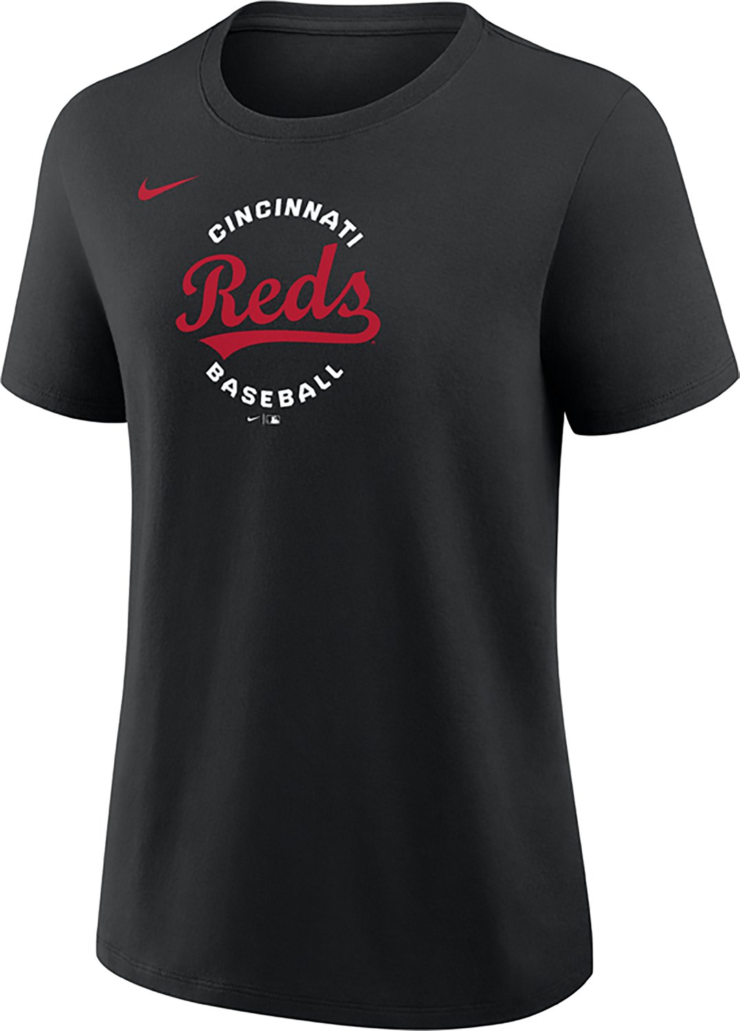 Nike Women's Cincinnati Reds Primetime Script Cotton Short Sleeve T-shirt - view number 2
