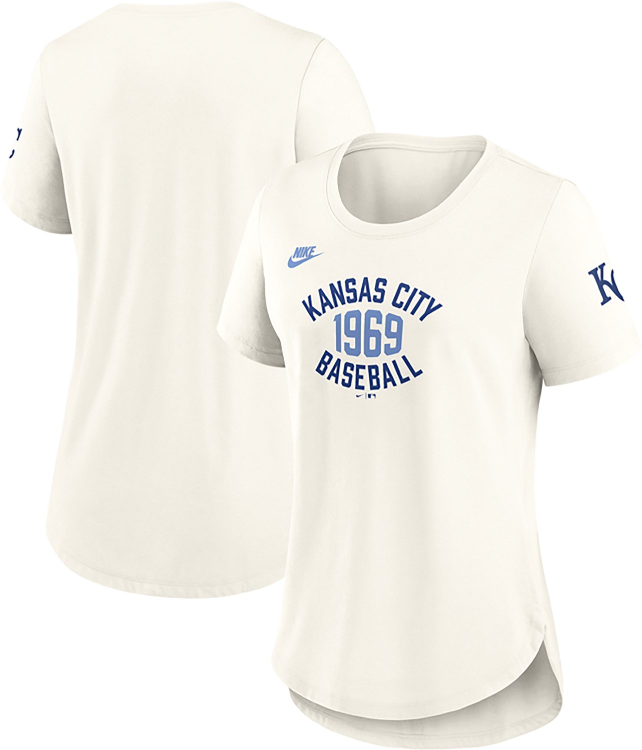Nike Women's Royals Cooperstown '70s Inspired Triblend T-shirt
