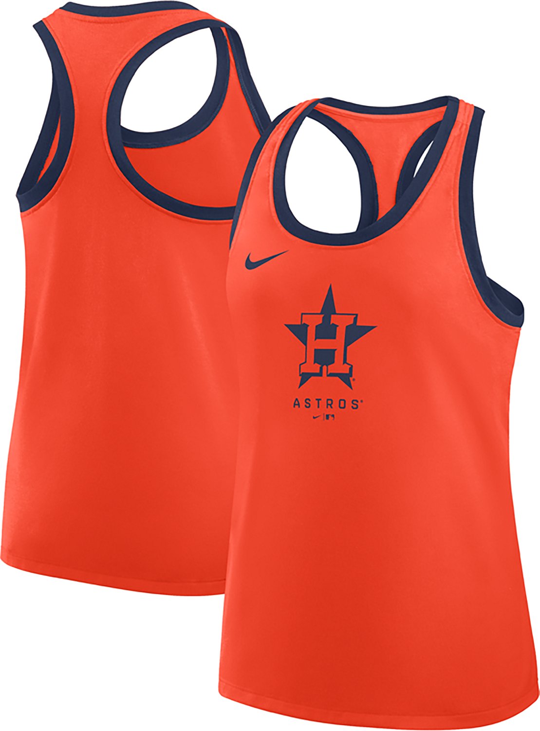 Nike Women's Astros Team Logo Racerback Tank Top