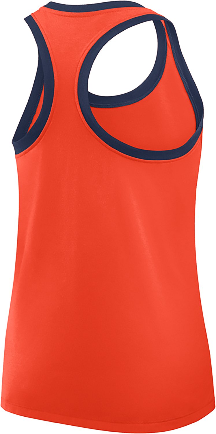 Nike Women's Astros Team Logo Racerback Tank Top - view number 3