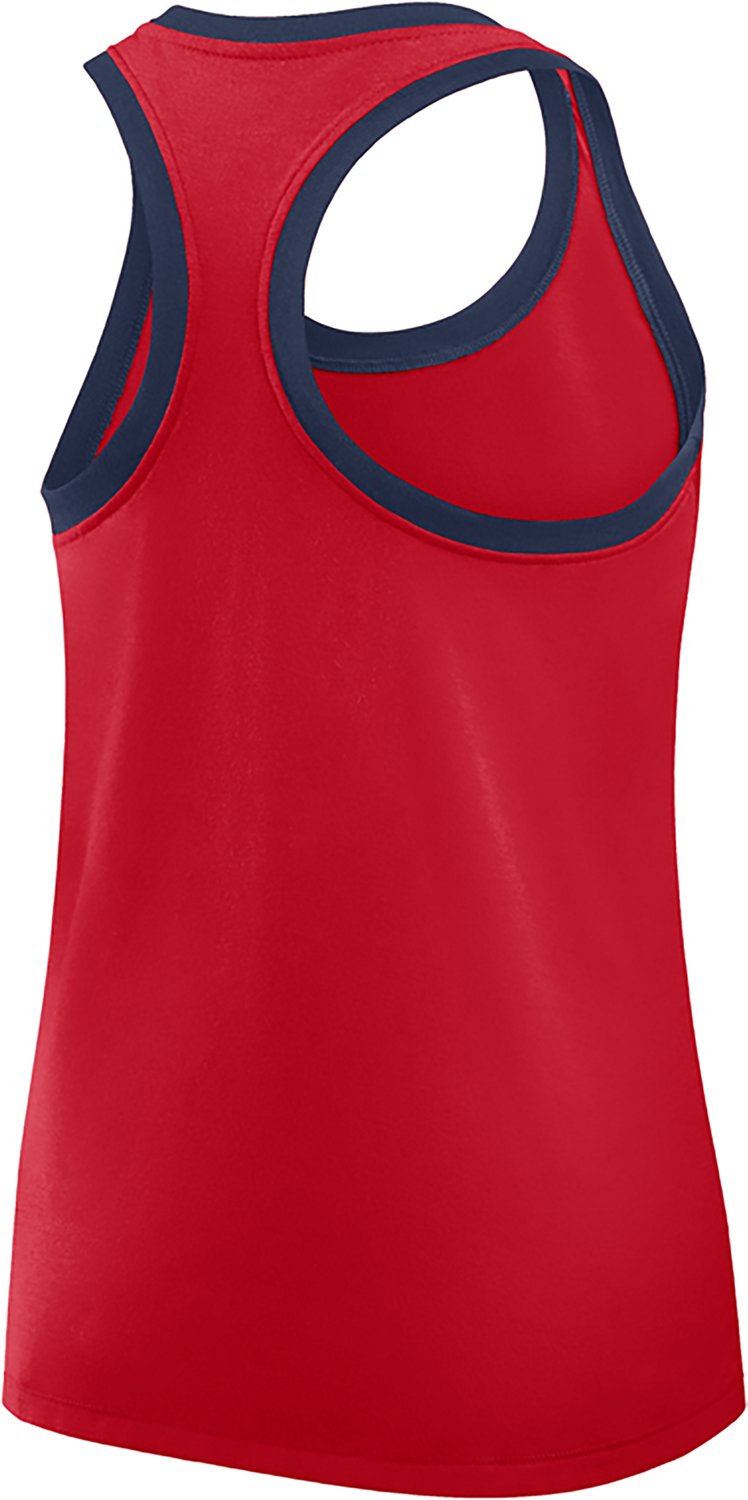 Nike Women's Braves Team Logo Racerback Tank Top - view number 6