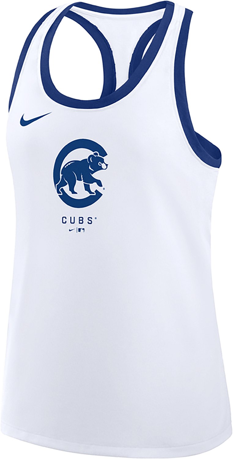 Nike Women's Cubs Team Logo Racerback Tank Top - view number 5