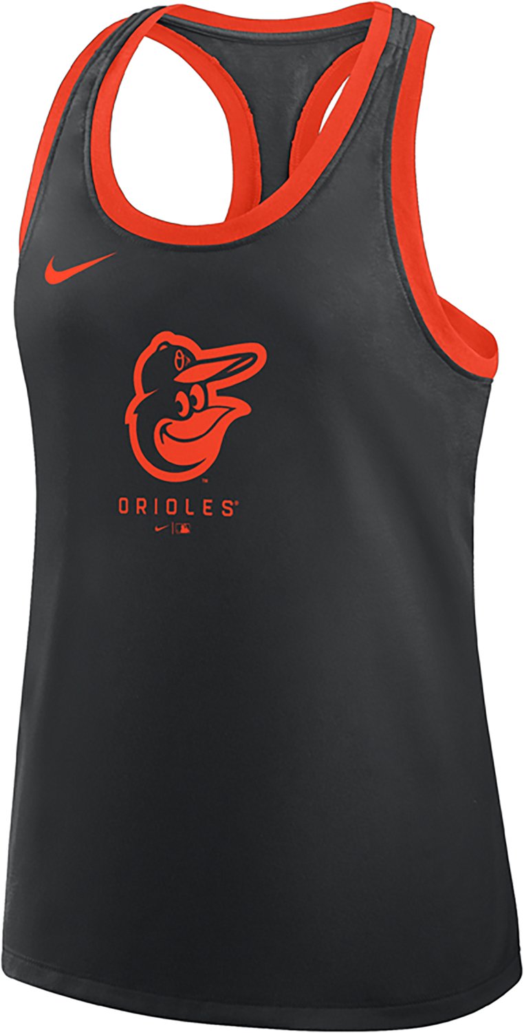 Nike Women's Orioles Team Logo Racerback Tank Top - view number 5