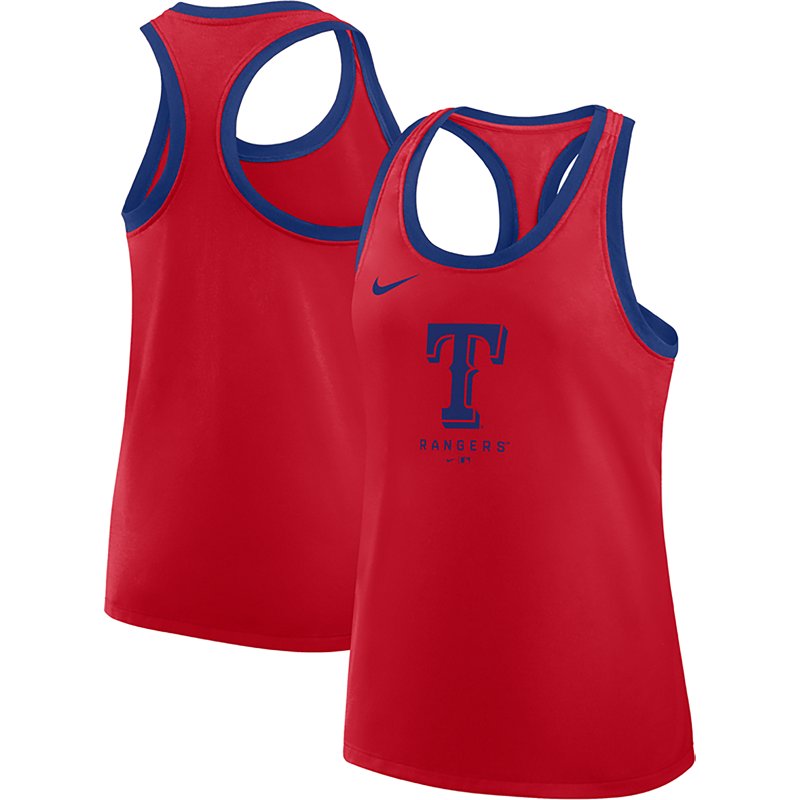 Nike Women's Rangers Team Logo Racerback Tank Top