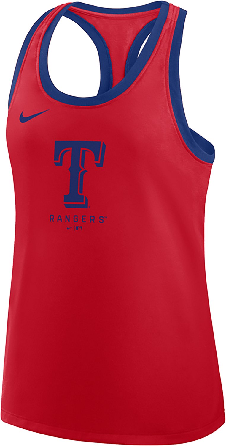 Nike Women's Rangers Team Logo Racerback Tank Top - view number 2