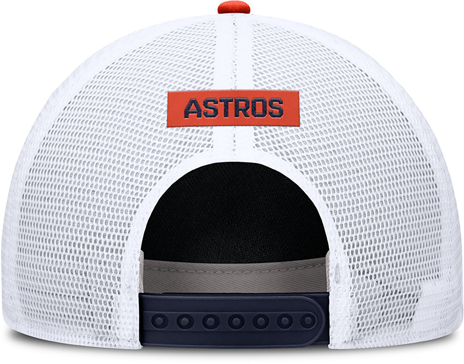 Nike Men's Houston Astros Primetime Rise Dri-FIT Structured 5-Panel Trucker Cap